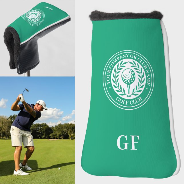 Classic Custom Name Putter Golf Head Cover Green (Creator Uploaded)
