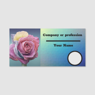 classic custom profession name tag