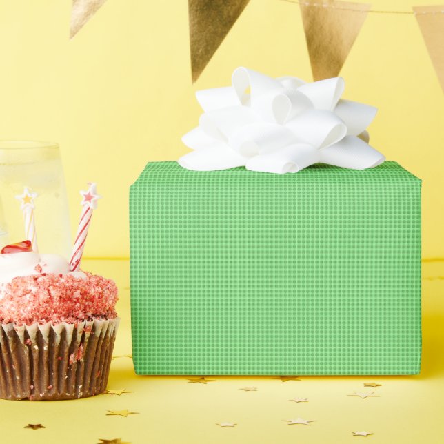 Classic Custom Template Elegant Yellow Green Blank Wrapping Paper (Birthday Party)