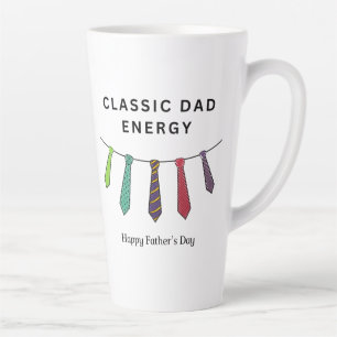 Classic Dad Energy Father's Day Sweet Latte Mug
