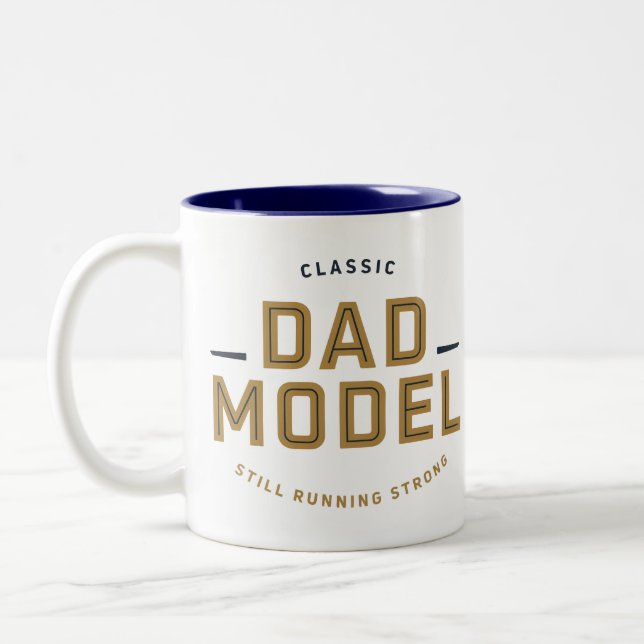 CLASSIC DAD MODEL STILL RUNNING STRONG COFFEE MUG (Left)