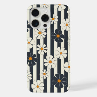 Classic Daisy Stripes iPhone 15 Pro Max Case
