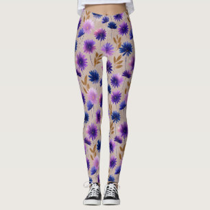 Classic Daisy Themed Fitness Clothes  Leggings