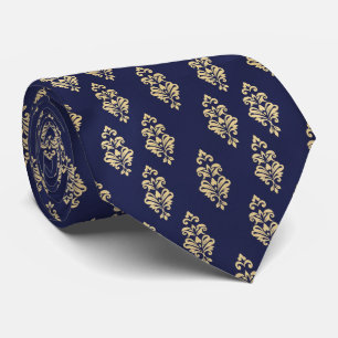 Classic Damask Elegant Pattern Tie