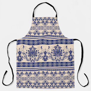 Classic Damask: Ornamental Seamless Wallpaper. Apron