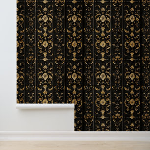 Classic Dark Elegant Pattern Wallpaper