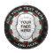 Classic Dartboard with custom text and photo