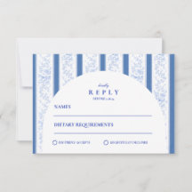 Classic Delft Blue Porcelain Wedding