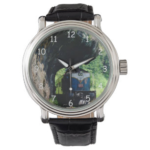 Classic Diesel Train Engine Watch