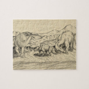 Classic Dinosaurs Jigsaw Puzzle