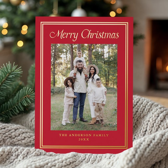 Classic Double Border Red 2 Photo (Creator Uploaded)