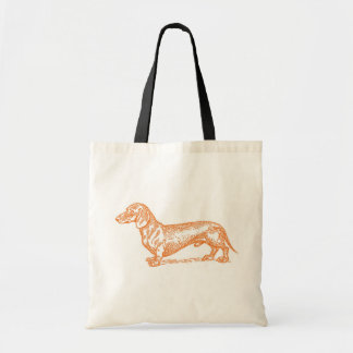 Classic Doxie - Orange Tote