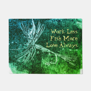 Classic dry fly pattern for trout and bass fishing doormat