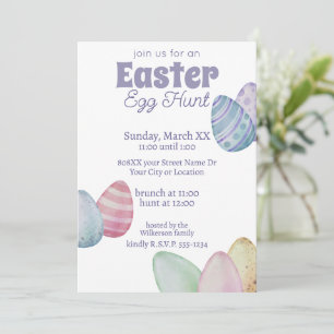 Classic Easter Egg Hunt Invitation