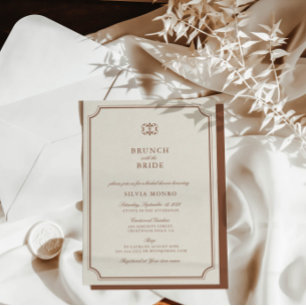 Classic Ecru Brunch with the Bride Bridal Shower