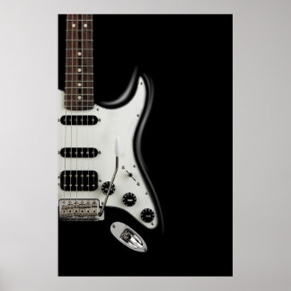 Classic Electric Guitar - Iconic Stratocaster  Poster