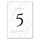 Classic Elegance Calligraphy Monogram Wedding