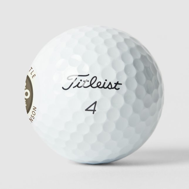 Classic Elegance Logo Customise Golf Balls (Logo)