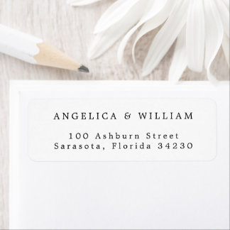 CLASSIC ELEGANT BLACK AND WHITE WEDDING INVITATION