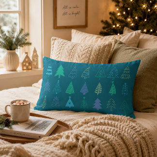 Classic Elegant Christmas Throw Pillow