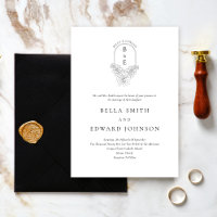 Classic Elegant Crest Wedding
