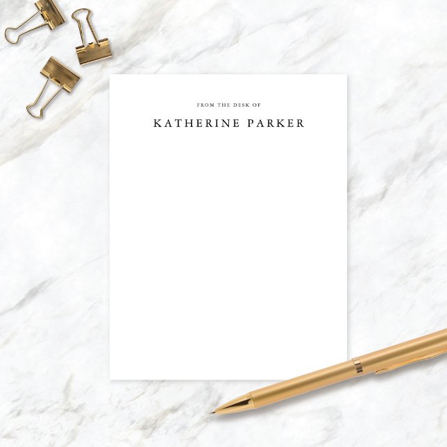Classic & Elegant Personal Stationery Note Cards (Creator Uploaded)