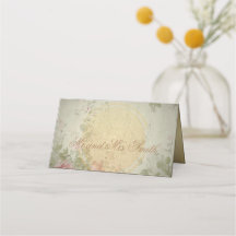 Classic Elegant Vintage Pink Roses Watercolor