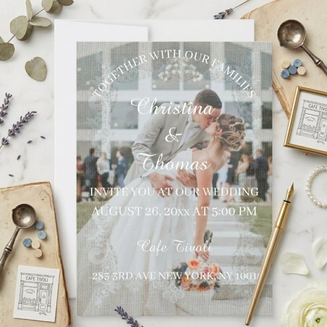 Classic Elegant Wedding Invitation Suite (Creator Uploaded)