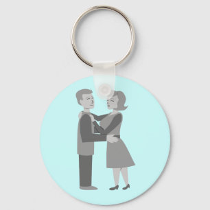 Classic Embrace Key Ring