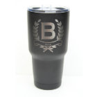 Classic Engraved Laurel Wreath Insulated Tumbler