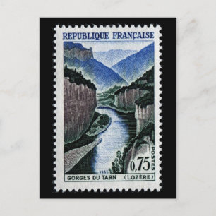 Classic Engraved Stamp Postcard