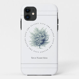 Classic Environmental Save the Planet Tree Case-Mate iPhone Case