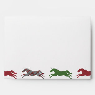 Classic Equestrian Christmas Envelopes