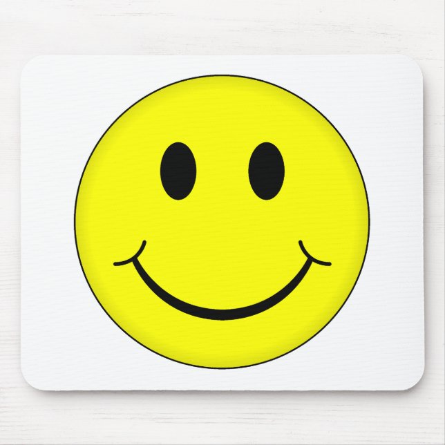 Classic Face Mouse Pad (Front)