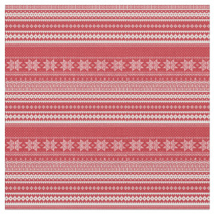 Classic Fair Isle Print Fabric