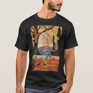 Classic Fairytale Nursery Rhymes Humpty Dumpty Sat T-Shirt