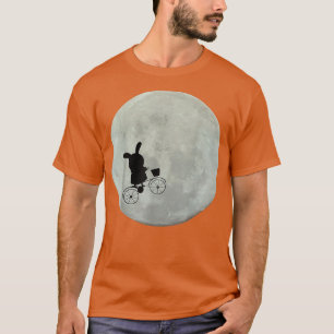 Classic Family Movie Bunny Alien Happy Easter Day T-Shirt