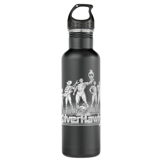 Classic Fans Quicksilver Cool Graphic Gifts 710 Ml Water Bottle (Front)