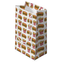 Classic Fast Food Pairing Burger and French Fries