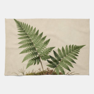 Classic Fern Botanical Tea Towel