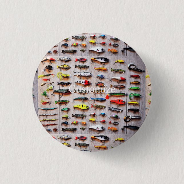 Classic Fishing Lures Thunder_Cove 3 Cm Round Badge (Front)