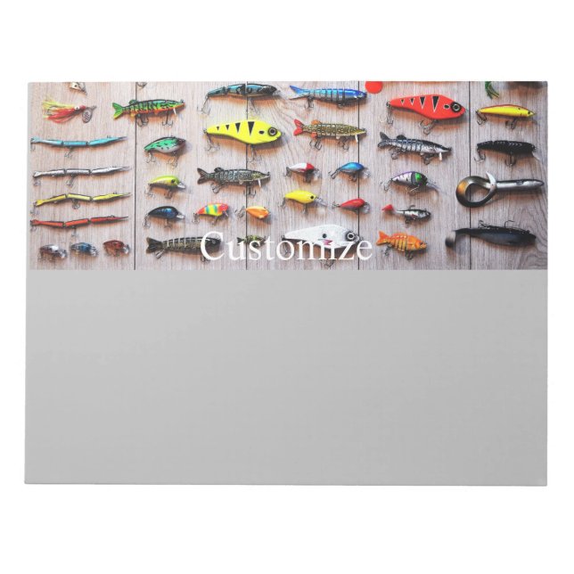 Classic Fishing Lures Thunder_Cove  Notepad (Front)