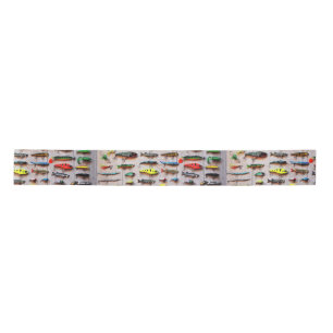 Classic Fishing Lures Thunder_Cove  Satin Ribbon