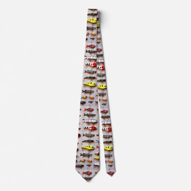 Classic Fishing Lures Thunder_Cove   Tie (Front)
