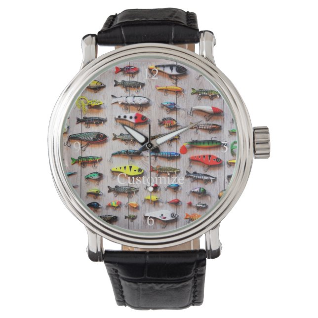 Classic Fishing Lures  Thunder_Cove  Watch (Front)