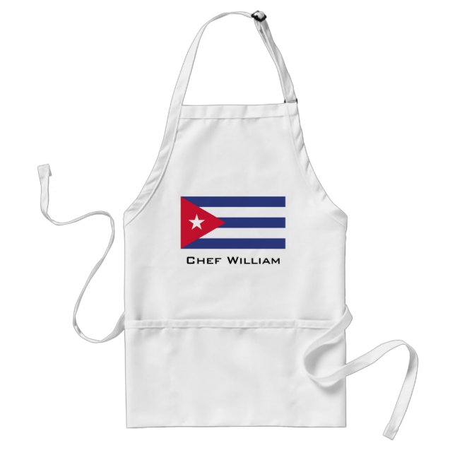 Classic Flag of Cuba Standard Apron (Front)