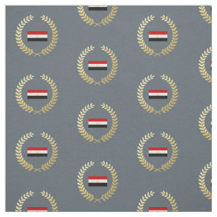 Classic Flag of Egypt Fabric