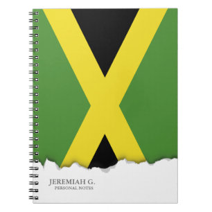 Classic Flag of Jamaica Notebook