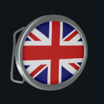 Classic Flag of the United Kingdom Belt Buckle<br><div class="desc">Classic Flag of the United Kingdom</div>
