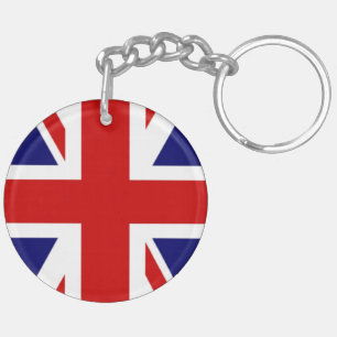 Classic Flag of the United Kingdom Key Ring